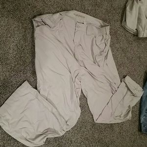 Cabela casuals. Xl...32 length. Fishing hiking pa
